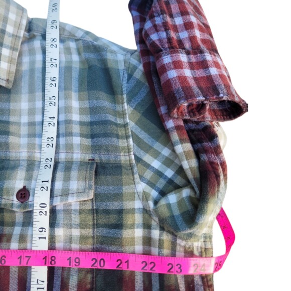 Lace Christmas Tree  UPCYCLED Flannel | Large - Picture 4 of 7